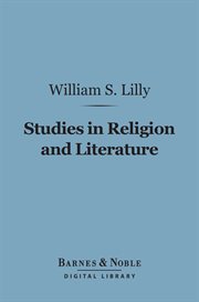 Studies in religion and literature cover image