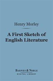 A first sketch of English literature cover image