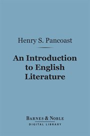 An introduction to English literature cover image