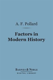 Factors in modern history cover image
