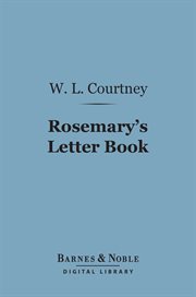 Rosemary's letter book : the record of a year cover image