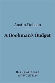 A bookman's budget cover image