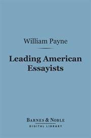 Leading American essayists cover image