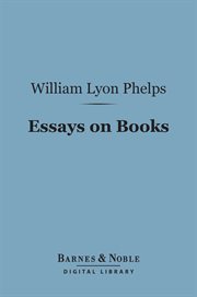 Essays on books cover image