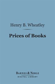 Prices of books cover image