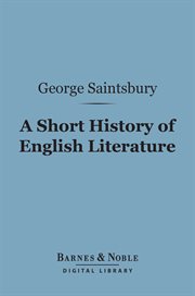 A short history of English literature cover image