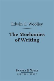 The mechanics of writing cover image