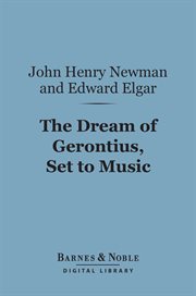 The dream of Gerontius, set to music cover image