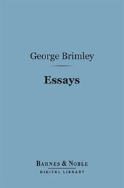 Essays cover image
