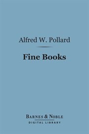 Fine books cover image