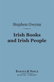 Irish books and Irish people cover image