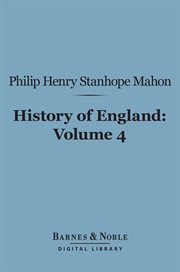 History of england, volume 4 cover image
