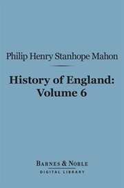 History of england, volume 6 cover image