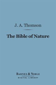 The bible of nature cover image