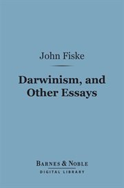 Darwinism, and other essays cover image