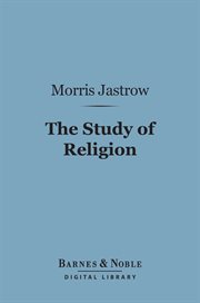 The study of religion cover image