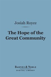 The hope of the great community cover image