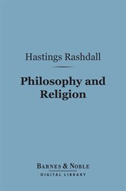 Philosophy and religion cover image