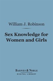 Sex knowledge for women and girls cover image