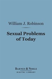 Sexual problems of today cover image