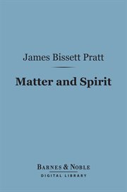Matter and spirit cover image