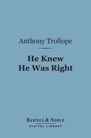He knew he was right cover image