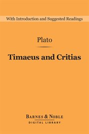 Timaeus and Critias cover image
