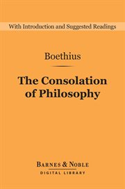 The Consolation of Philosophy cover image