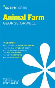 Animal farm, George Orwell cover image