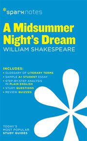 A midsummer night's dream, William Shakespeare cover image