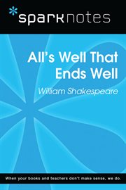 All's well that ends well, William Shakespeare cover image