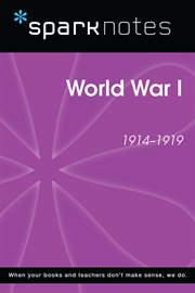 World War I 1914-1919 cover image