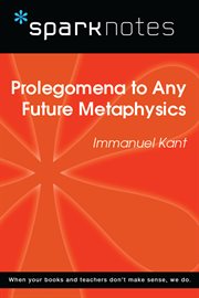 Prolegomena to any future metaphysics cover image