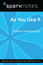 As you like it, William Shakespeare cover image