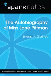 The autobiography of Miss Jane Pittman cover image