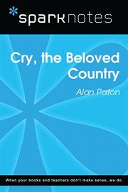 Cry, the beloved country, Alan Paton cover image