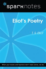 Eliot's poetry, T.S. Eliot cover image
