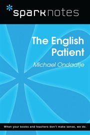 The English patient, Michael Ondaatje cover image