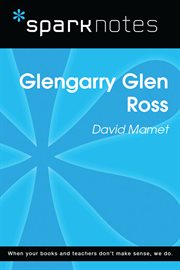 Glengarry Glen Ross, David Mamet cover image