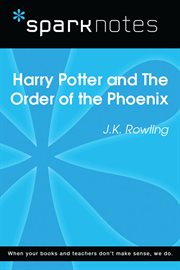 Harry Potter and the Order of the Phoenix, J.K. Rowling cover image