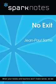 No exit, Jean-Paul Sartre cover image