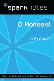 O pioneers!, Willa Cather cover image