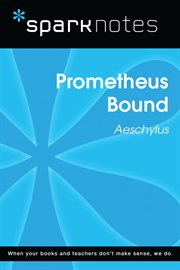 Prometheus bound, Aeschylus cover image