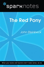 The red pony, John Steinbeck cover image