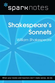 Shakespeare's sonnets, William Shakespeare cover image