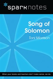 Song of Solomon, Toni Morrison cover image