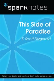 This side of paradise, F. Scott Fitzgerald cover image