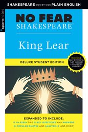 King lear : No Fear Shakespeare Deluxe Student Edition cover image