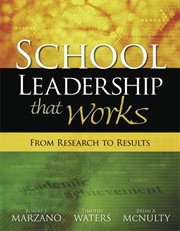 School leadership that works : from research to results cover image