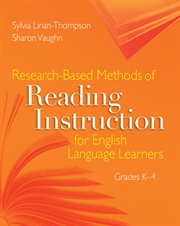 Research-based methods of reading instruction for english language learners, grades k-4 cover image